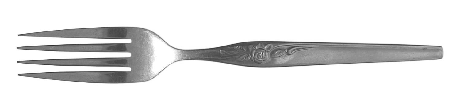Island Queen (Stainless, Floral) Fork by Hull-1