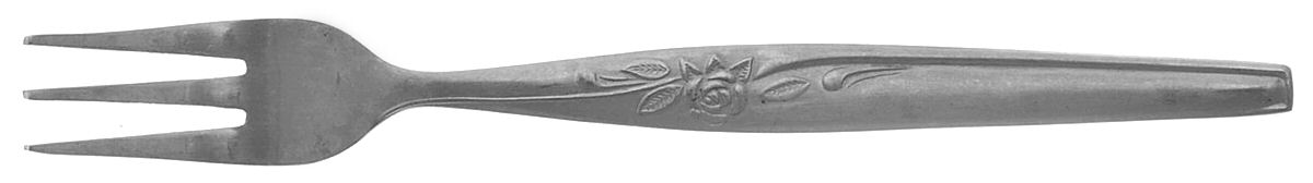 Island Queen (Stainless, Floral) Cocktail/Seafood Fork by Hull-1