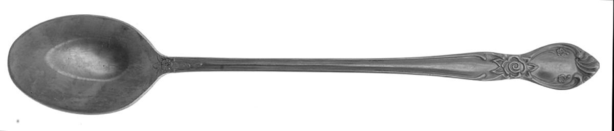 Lady Dauphine (Stainless) Iced Tea Spoon by Hull-1