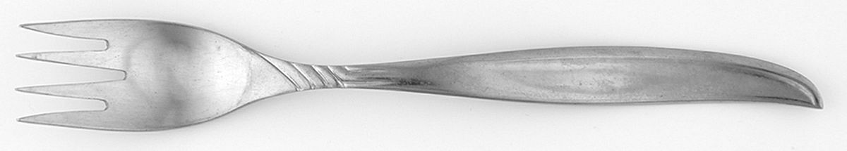 Threads (Stainless) Individual Salad Fork by Hull-1
