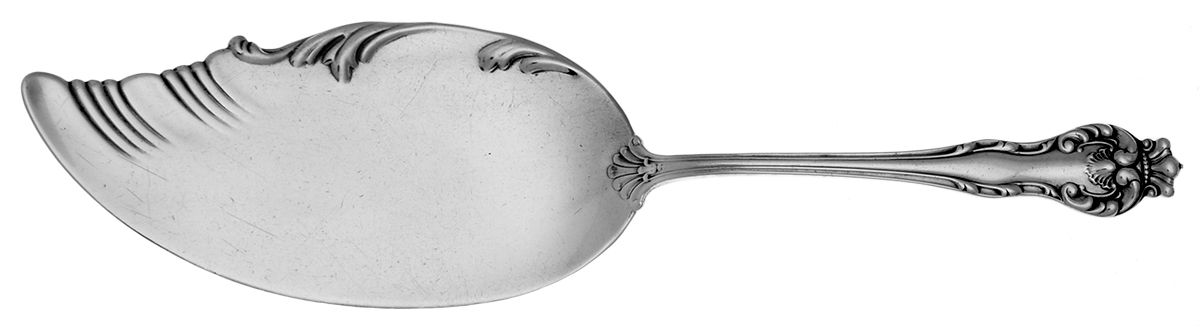 Queen (Sterling, 1893) Small Solid Fish Serving Knife by Howard Sterling -1