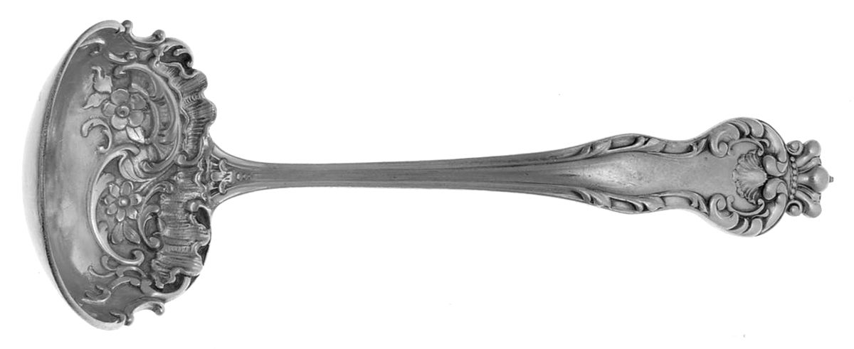 Queen (Sterling, 1893) Solid Gravy Ladle by Howard Sterling -1
