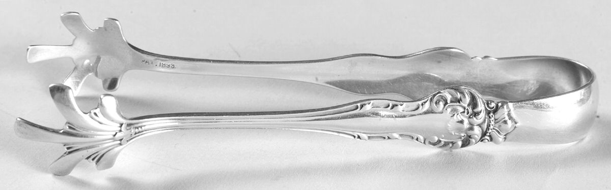Queen (Sterling, 1893) Small Sugar Tongs by Howard Sterling -1