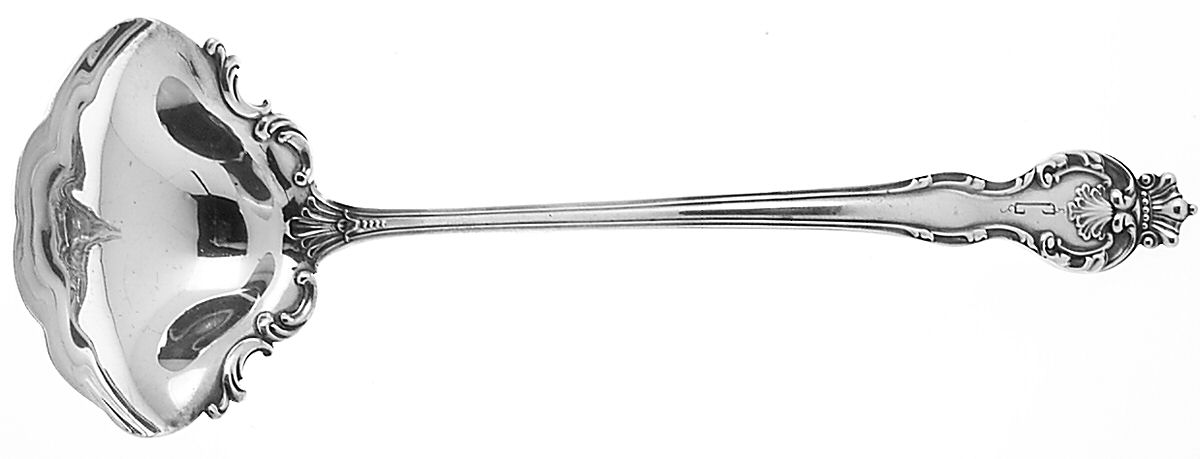 Queen (Sterling, 1893) Oyster Ladle Solid Piece by Howard Sterling -1