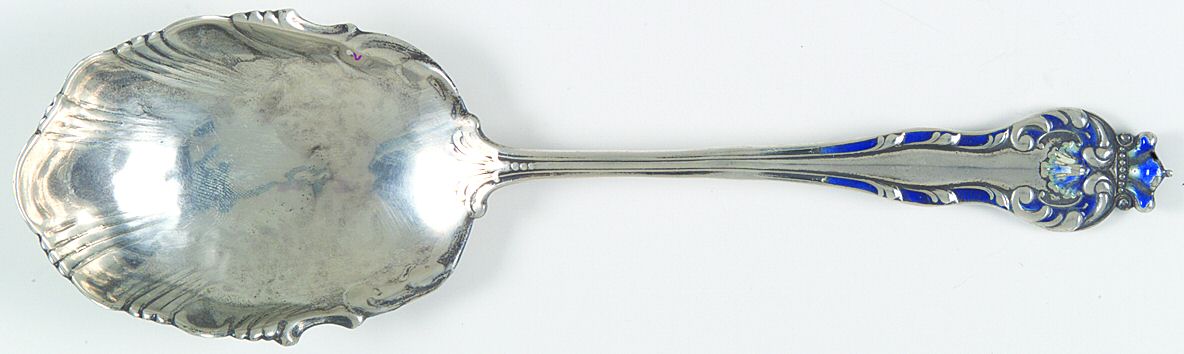 Queen (Sterling, 1893) Preserve Spoon by Howard Sterling -1
