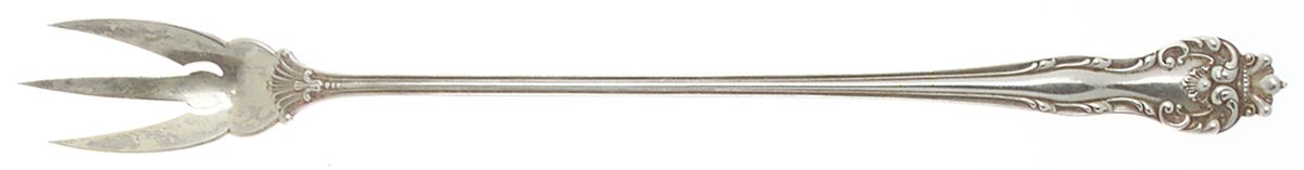 Queen (Sterling, 1893) Large Lettuce Serving Fork by Howard Sterling -1