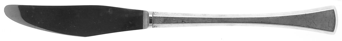 Kristine (Sterling) Modern Hollow Knife by Hans Hansen (Denmark)-1