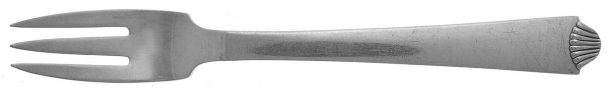 Vendome (Sterling) Cocktail/Seafood Fork by Hans Hansen (Denmark)-1