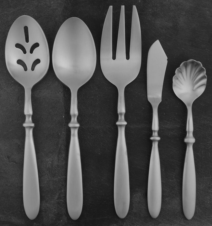 Bistro (Stainless) 5 Piece Hostess Set by Hampton Silversmiths-1