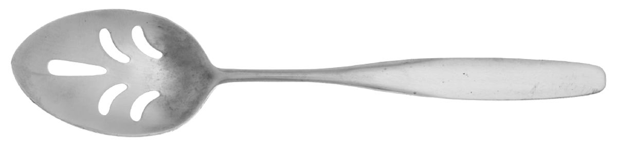 Nantucket (Stainless) Pierced Tablespoon (Serving Spoon) by Hanford Forge-1
