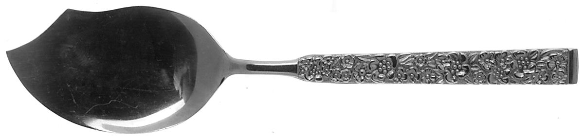 Flower Garden (Stainless) Large Solid Jelly Server by Hull-1