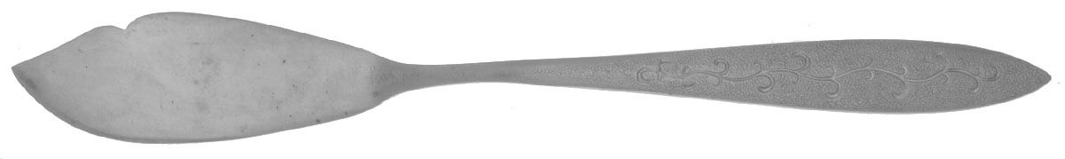New Mantilla (Stainless) Flat Handle Master Butter Knife by Hull-1