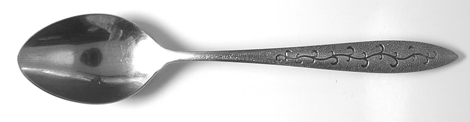 New Mantilla (Stainless) Teaspoon by Hull-1