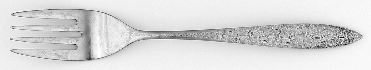 New Mantilla (Stainless) Individual Salad Fork by Hull-1