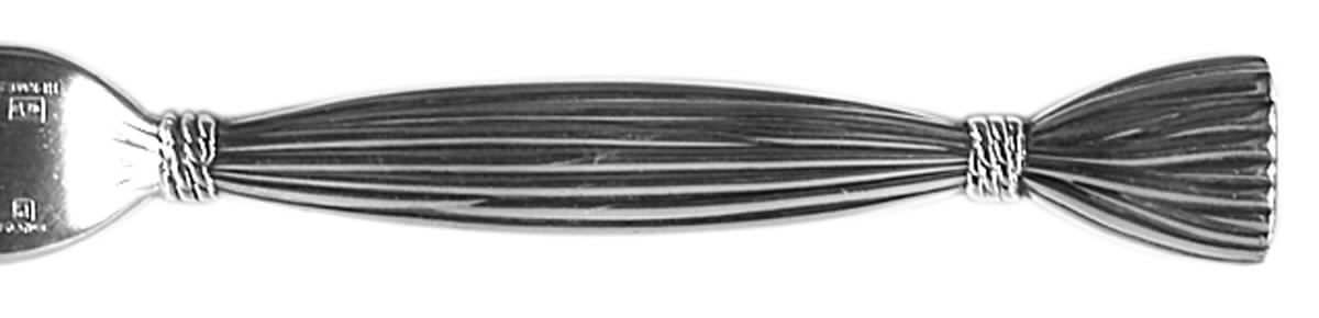 Moisson (Silverplate) Fork by Hermes (France)-1