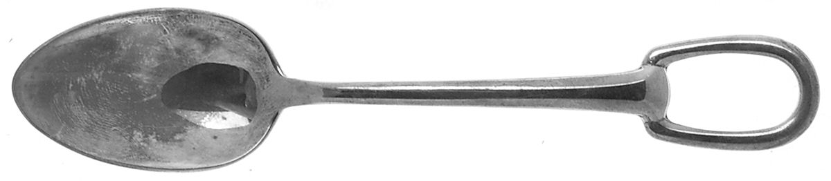 Attelage(Stainless) Demitasse Spoon by Hermes (France)-1