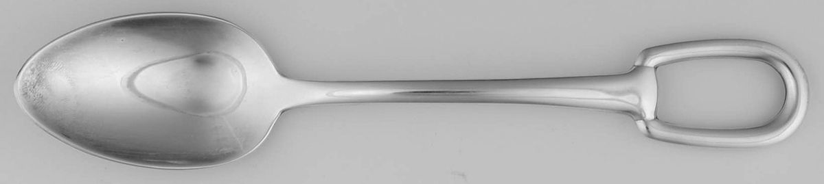 Attelage(Silverplate) Place/Oval Soup Spoon by Hermes (France)-1