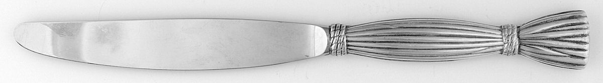 Moisson-Gold (Silverplate, Gold Accent) Modern Hollow Knife by Hermes (France)-1