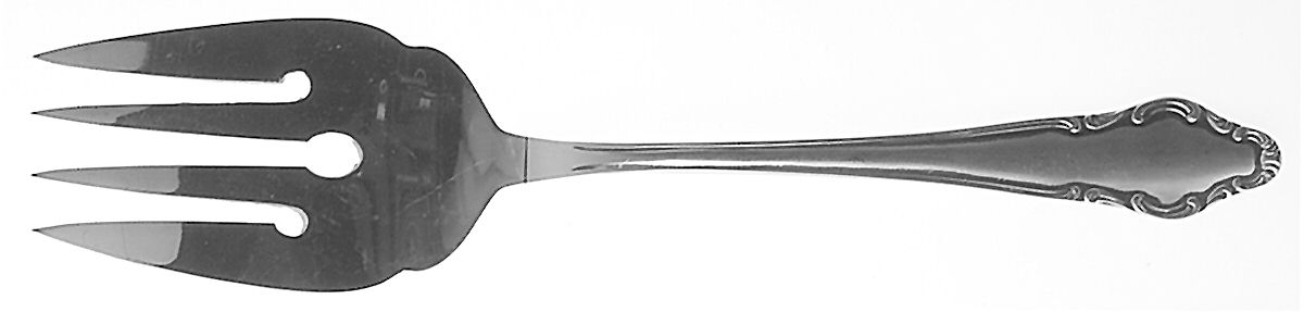 HEN12 Large Solid Fish Serving Fork by J A Henckels (Zwilling)-1
