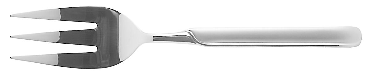 Synergy (Stainless) Medium Solid Cold Meat Serving Fork by J A Henckels (Zwilling)-1