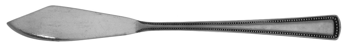 Brookmere Classic (Stainless) Flat Handle Master Butter Knife by Hanford Forge-1