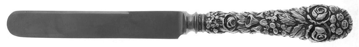 HEB1 (Sterling) Hollow Handle Youth Knife by Hennegan Bates-1