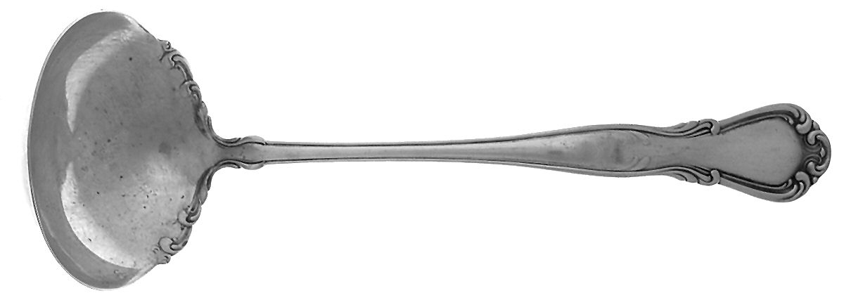 HDN3 (Silverplate) Oyster Ladle Solid Piece by Haddon Plate-1