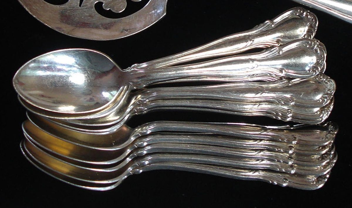 HDN3 (Silverplate) Demitasse Spoon by Haddon Plate-1