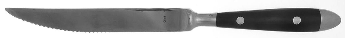 Bistro Black (Stainless) Individual Steak Knife Hollow Handle by Hampton Silversmiths-1
