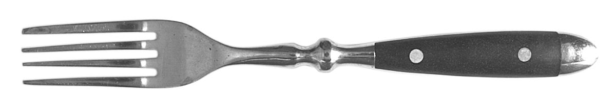Bistro Black (Stainless) Fork by Hampton Silversmiths-1