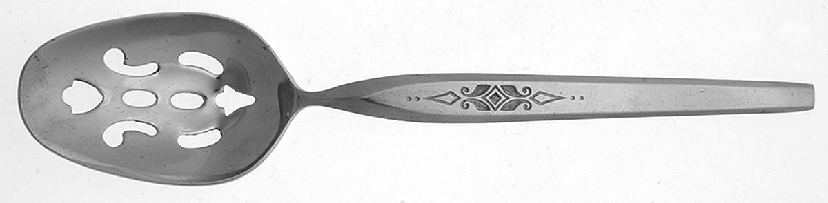 Kingswood (Stainless) Pierced Tablespoon (Serving Spoon) by Hull-1