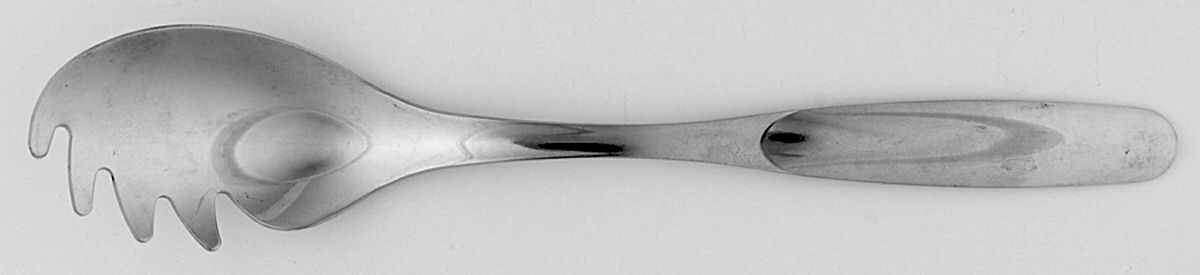HCK8 (STAINLESS) Solid Pasta Server by Hackman-1