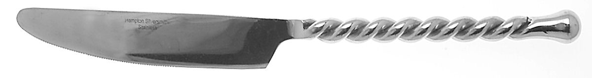 Carousel (STAINLESS) New French Solid Knife by Hampton Silversmiths-1