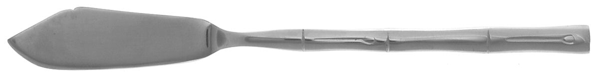 Bamboo (Stainless) Flat Handle Master Butter Knife by Hampton Silversmiths-1