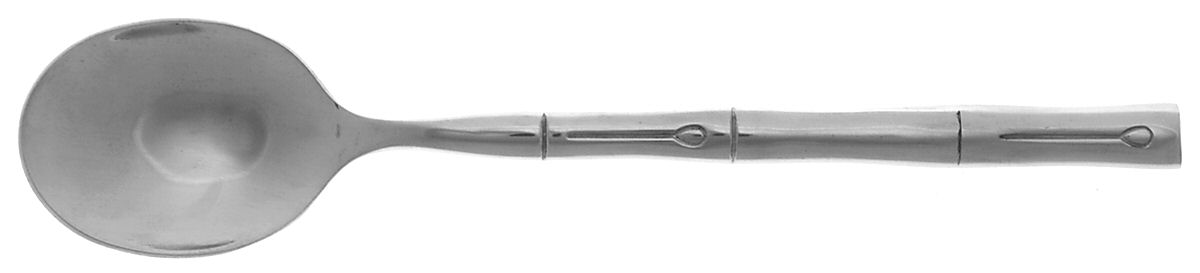 Bamboo (Stainless) Sugar Spoon by Hampton Silversmiths-1