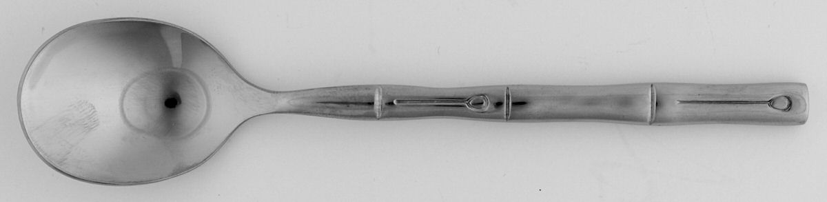 Bamboo (Stainless) Small Sugar Spoon by Hampton Silversmiths-1