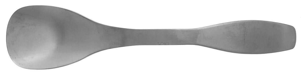 Citterio 98 (Stainless) Solid Salad Serving Spoon by Hackman-1