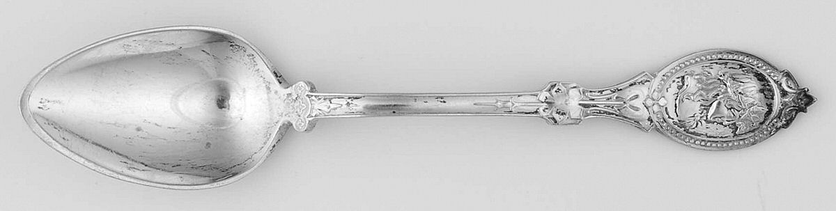 Medallion (STERLING, 1867) Five O'Clock Spoon by Hotchkiss & Schreuder-1