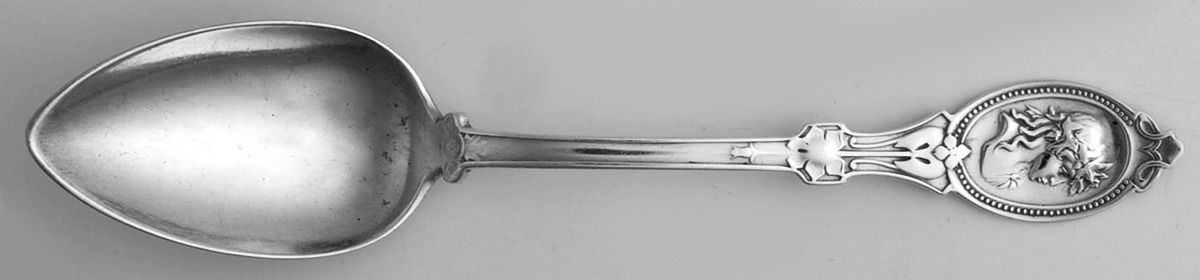 Medallion (STERLING, 1867) Teaspoon by Hotchkiss & Schreuder-1