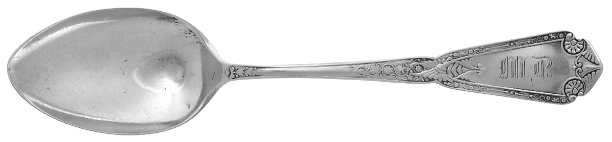 HKS3 (STERLING) Monogram Teaspoon by Hotchkiss & Schreuder-1