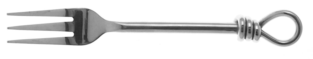 HSV8 (STAINLESS) Individual Salad Fork by Hampton Silversmiths-1