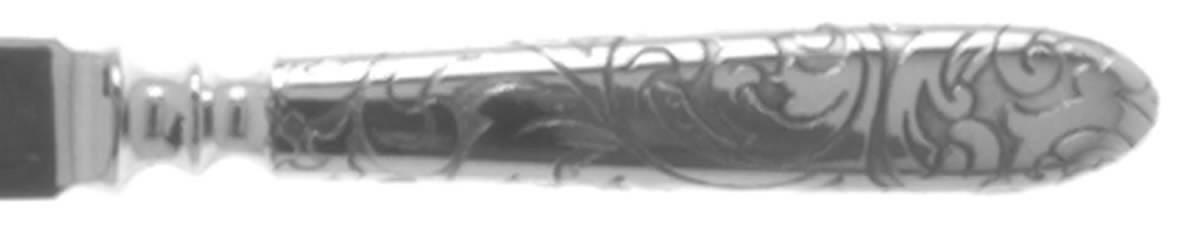 HBB1(SILVERPLATE) Individual Solid Fruit Knife by Cowell & Hubbard-1