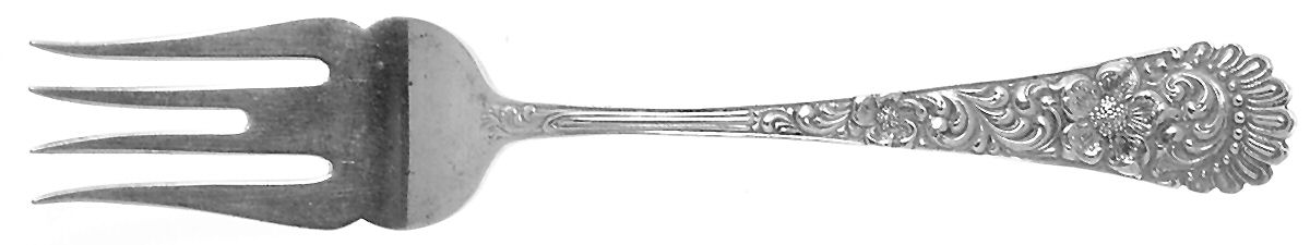 HMD7 (STERLING) Individual Solid Fish Fork by Hamilton & Diesinger-1