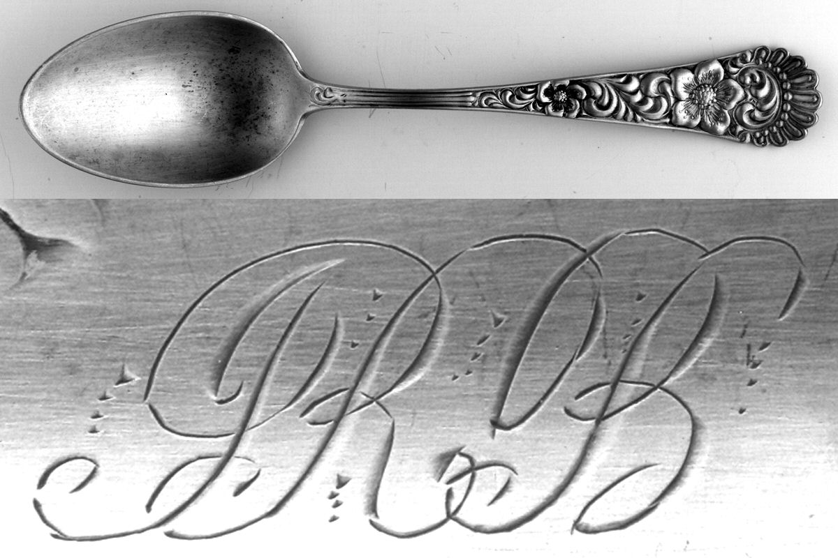 HMD7 (STERLING) Spoon-Dessert/Oval Soup by Hamilton & Diesinger-1