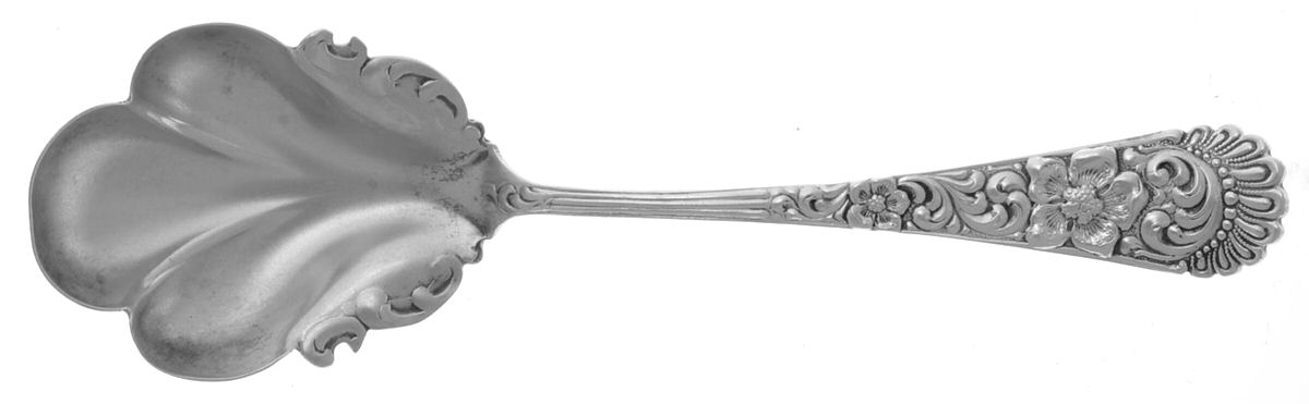 HMD7 (STERLING) Sugar Shell Spoon by Hamilton & Diesinger-1