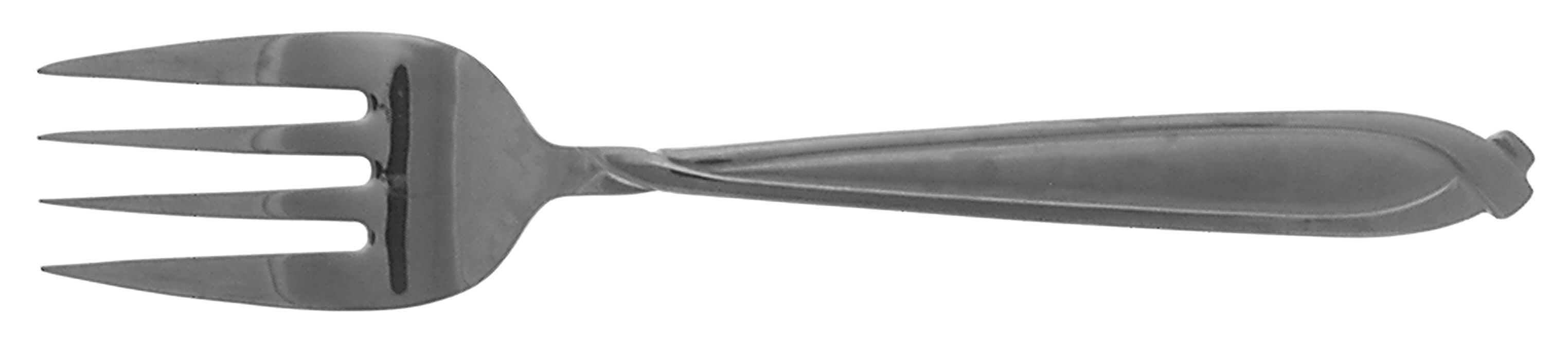 Concorde (Stainless) Medium Solid Cold Meat Serving Fork by Hampton Silversmiths-1