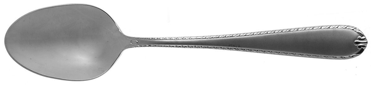 Rachelle-Frost (Stainless) Tablespoon (Serving Spoon) by Hampton Silversmiths-1