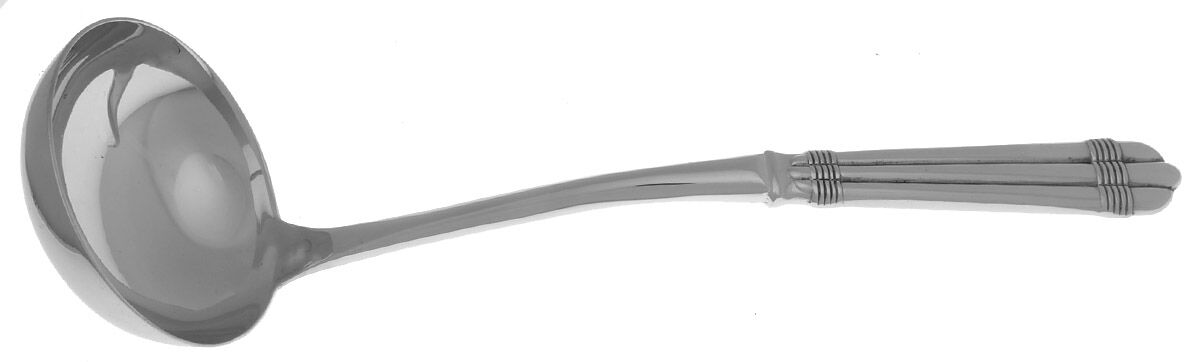 Odyssey (Stainless) Soup Ladle with Stainless Bowl HC by Hampton Silversmiths-1