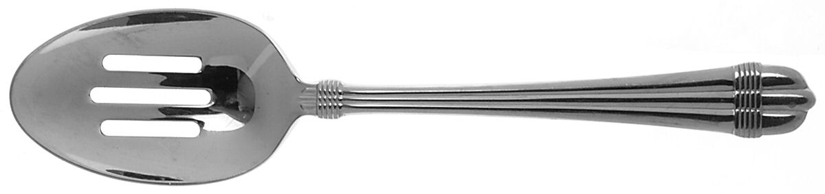 Odyssey (Stainless) Pierced Tablespoon (Serving Spoon) by Hampton Silversmiths-1