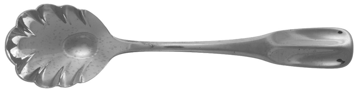 Wyndham (Stainless) Sugar Shell Spoon by Hoffritz-1